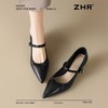ZHR则则复古尖头浅口法式单鞋女2026新款百搭洋气玛丽珍细跟女鞋 商品缩略图7