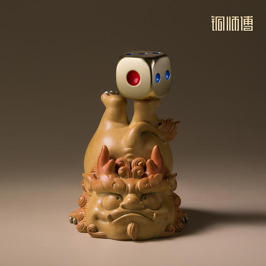 铜师傅《转大发》《转大顺》客厅办公室貔貅铜摆件解压把玩工艺品 商品图5
