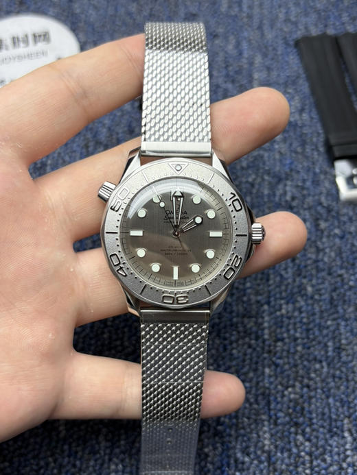 OR欧米茄海马300米系列【007海马灰】米兰钢带 男士腕表 表径42mm 8806一体机 商品图1
