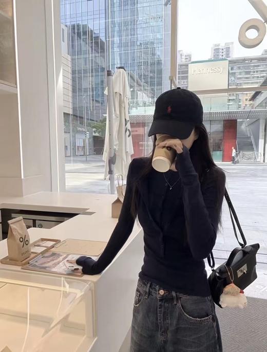 自带美式复古氛围感！拉夫经典刺绣小标鸭舌帽！男女同款！ 商品图5
