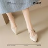 ZHR则则复古尖头浅口法式单鞋女2026新款百搭洋气玛丽珍细跟女鞋 商品缩略图1