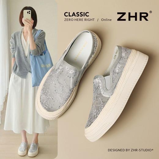 ZHR则则时尚百搭刺绣渔夫鞋女2026新款编织显瘦舒适透气耐磨单鞋 商品图1
