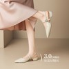 ZHR裸色尖头吊带凉鞋2026夏季新款显瘦百搭轻便单鞋轻奢时尚凉鞋 商品缩略图7