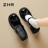 ZHR【猪皮垫】甜美蝴蝶结玛丽珍女鞋新款法式百搭jk鞋黑色小皮鞋 商品缩略图6