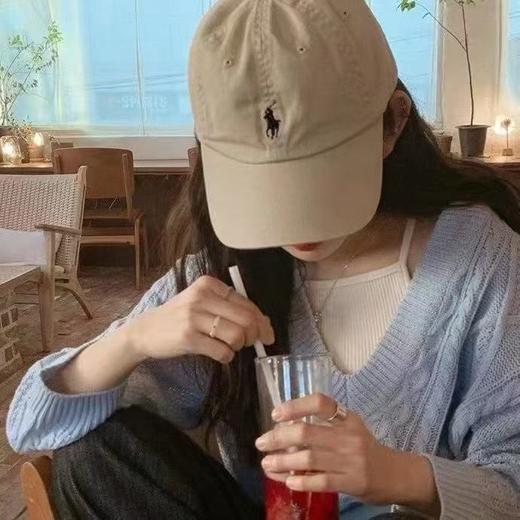 自带美式复古氛围感！拉夫经典刺绣小标鸭舌帽！男女同款！ 商品图12