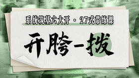 【开胯-拨】系统六大开27式版带练课（陆师亲授）