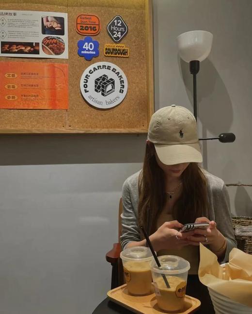 自带美式复古氛围感！拉夫经典刺绣小标鸭舌帽！男女同款！ 商品图4
