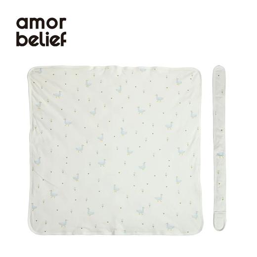 amor&belief 安慕柏黎 婴儿抱被薄夹棉款90*90cm(建议室温24-27℃) 商品图3