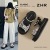 ZHR则则复古珍珠厚底增高一字带凉鞋女2026夏季新款百搭女鞋时尚 商品缩略图1