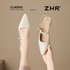 ZHR裸色尖头吊带凉鞋2026夏季新款显瘦百搭轻便单鞋轻奢时尚凉鞋 商品缩略图8