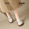 ZHR厚底英伦乐福鞋女鞋2026春季新款软底复古一脚蹬百搭通勤单鞋 商品缩略图2