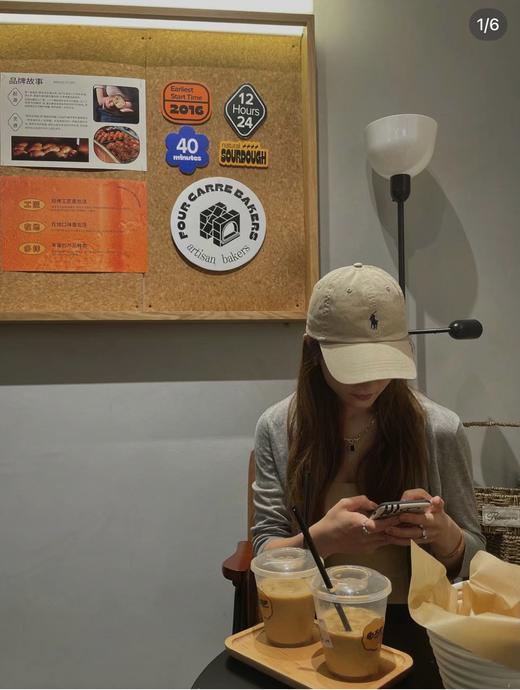 自带美式复古氛围感！拉夫经典刺绣小标鸭舌帽！男女同款！ 商品图2