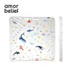 amor&belief 安慕柏黎 婴儿抱被薄夹棉款90*90cm(建议室温24-27℃) 商品缩略图1