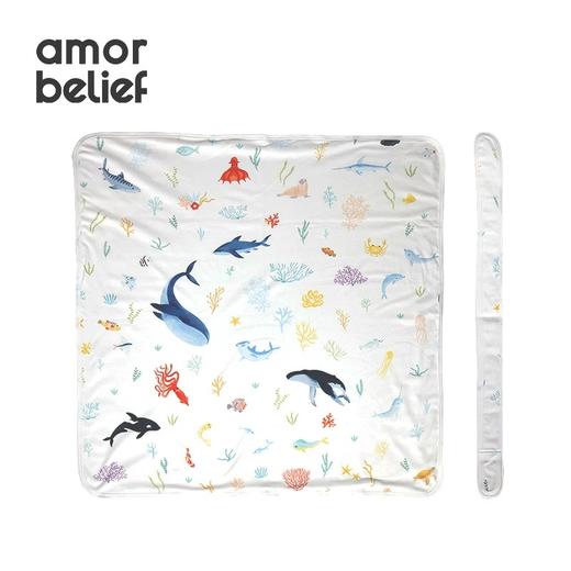 amor&belief 安慕柏黎 婴儿抱被薄夹棉款90*90cm(建议室温24-27℃) 商品图1