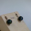 ⁶孤品：【大溪地黑珍珠】925银白色螺纹黑珍珠耳钉,点位11-12MM 编号ESG04#，48小时鉴赏期——SS06-CR-YMZZ 商品缩略图2