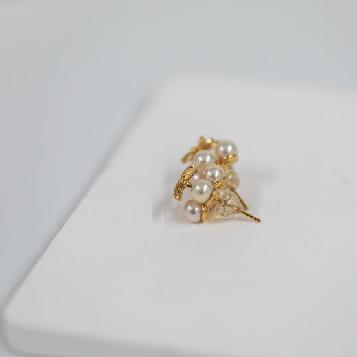 ⁶【akoya珍珠】akoya珍珠银耳钉，4-5MM，编号ED60，48小时鉴赏期——SS06-CR-YMZZ【HOT】 商品图2