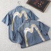 福神 新品男士大M印花短袖衬衫 商品缩略图3