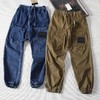 特价EVISU KURO男士海鸥刺绣休闲工装束腿裤 商品缩略图3