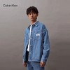CK Jeans男士简约布标复古纯棉宽松牛仔衬衫外套 商品缩略图0
