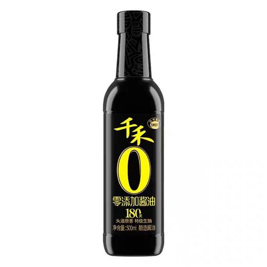 千禾500ml零添加180天酱油 商品图1