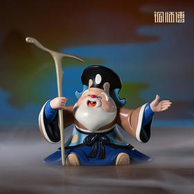 铜师傅《大闹天官之土地公公》正版授权 土地神客厅工艺品铜摆件