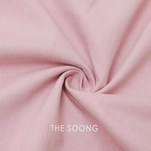 THESOONG|‘’粉调裤‘’100%棉水洗松紧中腰显瘦宽松休闲阔腿裤8905 商品图8
