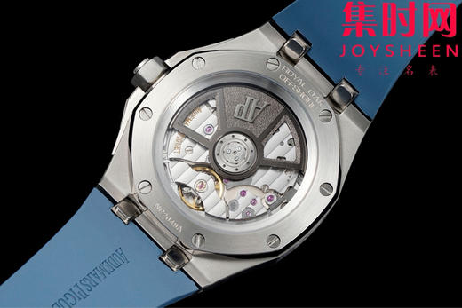 APP爱彼皇家橡树离岸型15605系列 新款43mm 男士腕表 15605SK 烟熏蓝 微醺蓝 商品图5