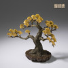 铜师傅《轻松》客厅桌面松树铜摆件 家居装饰工艺品摆件 商品缩略图3