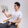 加入购物车，第二件0元！【男女款天竹棉短袖】自带凉感清爽 轻薄不易透 吸湿透气不闷汗 面料弹力舒适  久穿久洗不易变形 不起球 日常通勤休闲商务都适配 四季可搭！#L 商品缩略图6