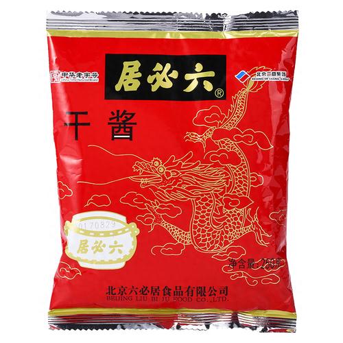 六必居250g干黄酱 商品图1