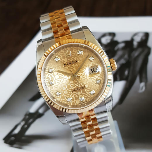 【99新（放置品）】ROLEX 劳力士116233天文台认证自动机械机芯 日期显示 36MM（男款）日志型系列蚝式钢/18K黄金270426NJS16 商品图4