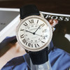 【95新】CARTIER 卡地亚W6701011自动机械机芯日期显示42MM（男款）RONDE DE CARTIER系列精钢；后镶钻石表圈250426NJS29 商品缩略图3