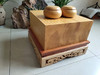 20.5cm香榧棋墩一套，规格：44×46.5×20cm（不含脚高度）总高度36cm，价格61000元一套 商品缩略图1