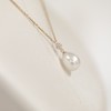 ⁶【澳白珍珠】18K黄锆石水滴几何吊坠，10-11MM，编号DZG101，48小时鉴赏期——SS06-CR-YMZZ【HOT】 商品缩略图2