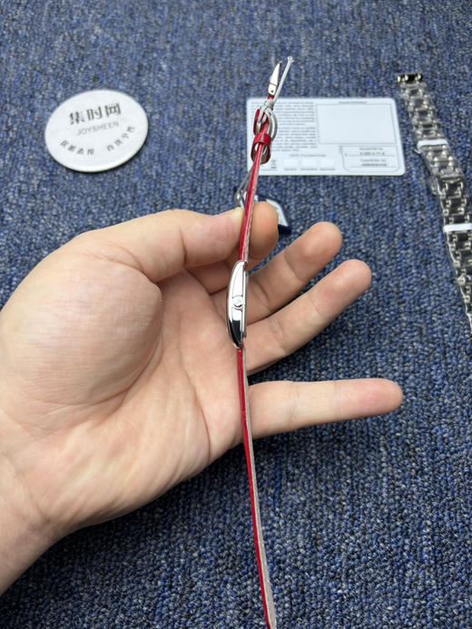 原单狠货来袭！渠道货！林志玲同款！浪琴表黛绰维纳鳄鱼皮系列！表盘尺寸：20.80 X 32.00mm 石英女士腕表！ 商品图5