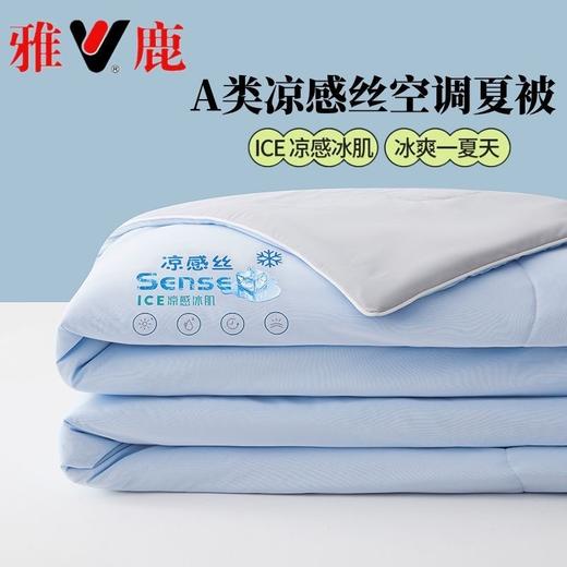 钻石豪门9000积分凉感丝夏凉被可机洗夏季单人（1.5*2.0） 商品图1