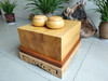 20.5cm香榧棋墩一套，规格：44×46.5×20cm（不含脚高度）总高度36cm，价格61000元一套 商品缩略图2