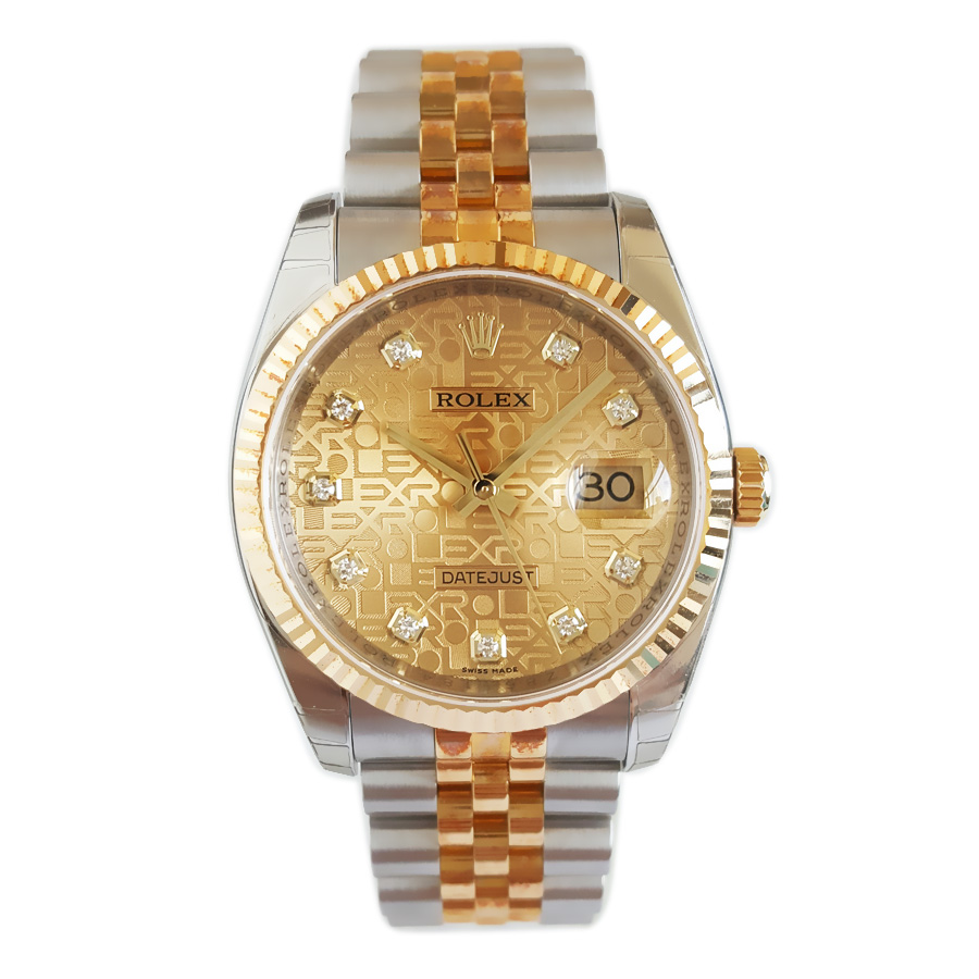 【99新（放置品）】ROLEX 劳力士116233天文台认证自动机械机芯 日期显示 36MM（男款）日志型系列蚝式钢/18K黄金270426NJS16