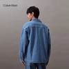CK Jeans男士简约布标复古纯棉宽松牛仔衬衫外套 商品缩略图1