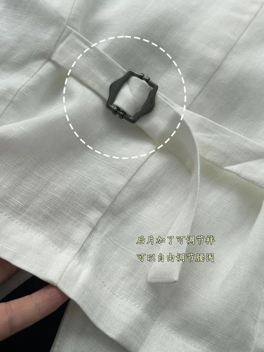 凉感天丝亚麻马甲+短裤，清爽舒适，给皮肤降降温 商品图7