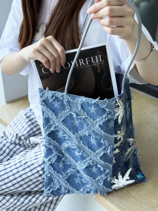 意大利小众Sommeill全棉印花拼色帆布包 | 十种花色，ins氛围感，买就送同款mini包！ 商品图9