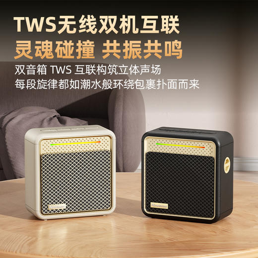 纽曼（Newmine）纽曼BT13无线蓝牙音响HIFI高保真天籁音质蓝牙5.4稳定连接TWS双机立体声支持TF/U盘/AUX多模式 商品图4