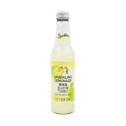 聚便利 x 麦德龙 麦臻选 香水柠檬气泡果汁 275ml/瓶 商品图0