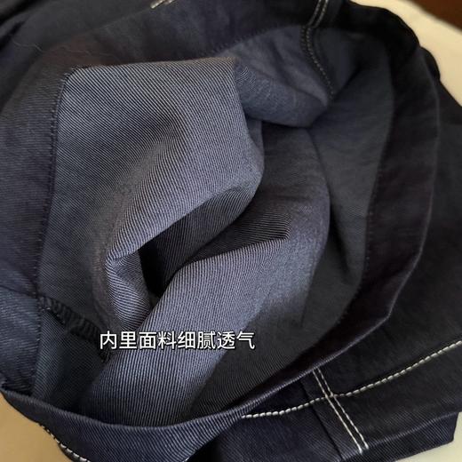 【Coco Aaliyah冰凉垂顺牛仔阔腿裤】 面料柔软顺滑冰凉舒适不闷 阔腿版型不挑身材 百搭休闲 商品图10