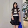 JN*同款品网纱条纹T 商品缩略图1