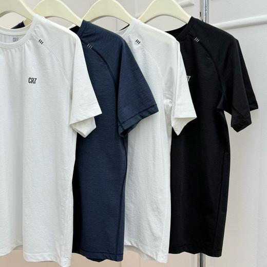 【68元2件速干衣】男女同款夏季速干上衣 简约又潮酷 弹力大不贴身 防刮耐磨 日常出街、运动休闲都适配 夏天穿超舒服 黑/白/蓝3色组合 M-3XL 商品图1