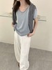 高支竹节棉  女士LakeV领T 商品缩略图6