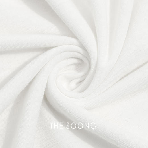 THESOONG/零感T 进口澳洲纯棉高捻简约修身圆领T恤短袖上衣女8866 商品图7
