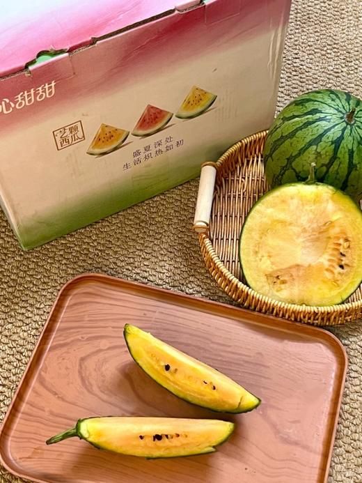 【山东特级·琉彩玲珑西瓜】把夏天吃出冰淇淋的绵密感！打破你对西瓜的刻板认知！ 商品图4
