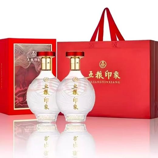 2022年五粮印象水晶装，52度浓香型白酒，整箱500ml*6瓶。利润产品，不怕查，主推款 商品图3